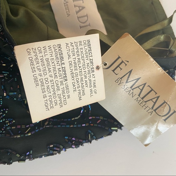 Designer Je Matadi Sean Mehta Beaded Event Skirt - Picture 11 of 12